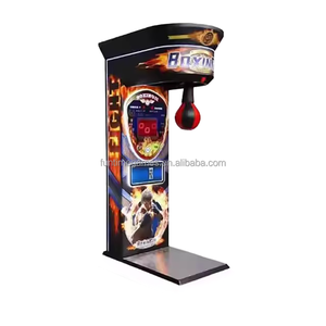Hochwertiger Münzbetriebener Arcade-Boxautomat und Punching-Ball-Spielautomat zum Verkauf, Straßen-Amusement-Ring - Product Image 4