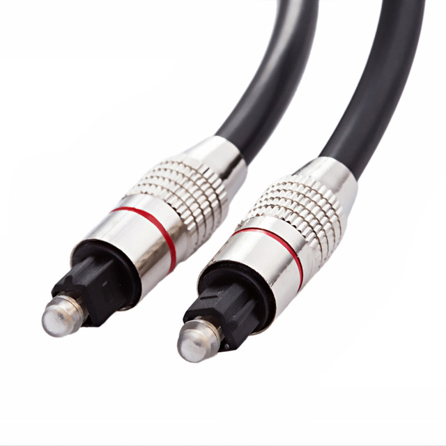 Custom Digital Coaxial SPDIF Optical Audio Toslink Cable for HiFi Amplifiers Blu-ray Player Xbox 360 Soundbar Fiber Cable