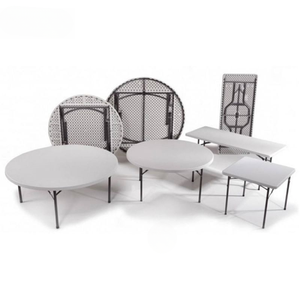 <span class=keywords><strong>Table</strong></span> à manger pliante en plastique HDPE pour Banquet, Offre Spéciale, 5 pieds, <span class=keywords><strong>10</strong></span> <span class=keywords><strong>personnes</strong></span>, pour événements en plein air - Product Image 1