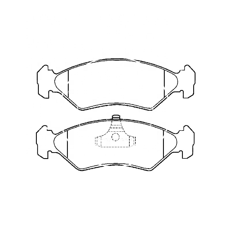 D1196-8316 de pastilla de freno SDCX, para Ford Fiesta w/ABS (América Latina), EcoSport 2002, 2004