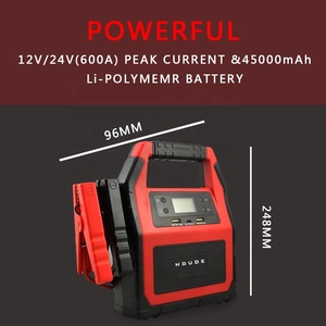 Kamyon acil kurtarma aracı 12V 24V 45000mAh en kaliteli en çok satan araba atlama marş - Product Image 4
