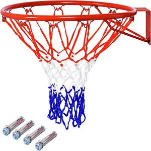 室内室外壁挂钢架标准篮球圈带网