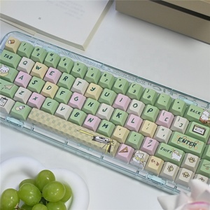 Clavier mécanique à ressort Cherry Profile 142 touches, touches PBT avec processus de sublimation, avec <span class=keywords><strong>barre</strong></span> d'<span class=keywords><strong>espace</strong></span> ISO 6.25U 7U - Product Image 5