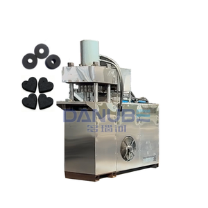 Mini 90mm Charcoal Square <b>Pillow</b> Shape Biomass Firewood Sawdust Briquette Press Dryer Machine - Product Image 1