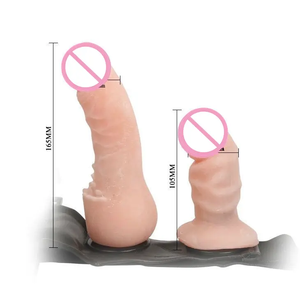 Günstige Fabrik Preis Strap On <span class=keywords><strong>Dildo</strong></span> Doppel Silikon mit Hosen Strapon <span class=keywords><strong>Dildo</strong></span> Sexspielzeug für Lesben - Product Image 5