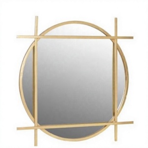 Espejo de Pared Moderno de Cuerpo Entero con Marco de Hierro Elegante para Decoración de Dormitorio o Vestidor, Axiom Home Accents Rooms - Product Image 1