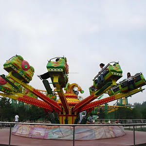 Intérieur/extérieur Passion Jump Rides Crazy Jumping Rotating Bounce Amusement Rides Fibre de verre Acier Utilisation commerciale Haute capacité - Product Image 2