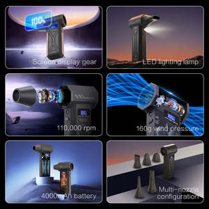 US Poland Local Stock TRNOJTHK Wholesale Electric Mini Turbo Fan High Speed 110000RPM Compressed <b>Air</b> <b>Duster</b> - Product Image 2