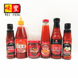 HACCP-botella de vidrio de chile picante, salsa de ají picante, <span class=keywords><strong>Oelek</strong></span> - Product Image 2