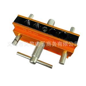 Yili Woodworking Hole Locator 120x110x60mm 7-Piece Set English Style High-Speed Steel For Home Use - Product Image 3