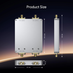 7.2G Dual Band <strong>Signal</strong> Extender 4W Low <strong>Noise</strong> 2.5dB for WiFi 6E/7 &amp; Long Range Wireless Communication - Product Image 3