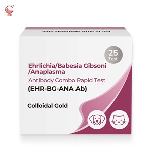 Test rapide combiné 3 en 1 pour la détection des anticorps Ehrlichia, Babesia Gibsoni et Anaplasma chez le chien, pour les maladies transmises par les tiques, sur sérum ou sang total, résultats en 10 minutes - Product Image 5