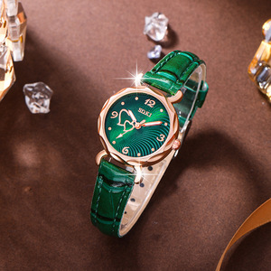 Luxury Women's Quartz <strong>Watch</strong> with Colorful Dial Belt <strong>Fashionable</strong> Casual Wristwatch Heart Small Jewelry <strong>Set</strong> New Arrival - Product Image 5