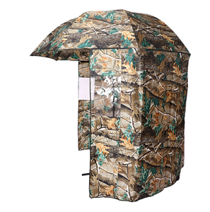 Nuovo miglior prezzo di moda grande Camouflage metà riparo da pesca Patio ombrello con inclinazione - Product Image 5