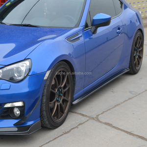 Faldas laterales de Material de fibra de carbono, decoración de coche para <span class=keywords><strong>Toyota</strong></span> GT86 para Subaru BRZ 2014-2016 - Product Image 4