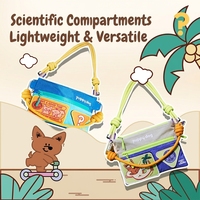 حقيبة YEKEA&Puppy Dog Fun Pack بالجملة، حامل مشروبات للأطفال بتصميم كرتوني لطيف، حقيبة خفيفة الوزن للطلاب على شكل كلب كاواي