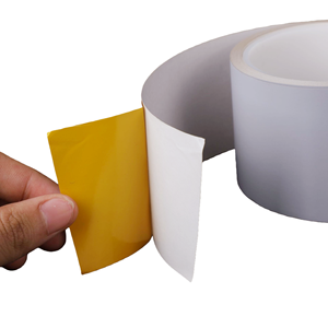 Polyimide Flame Retardant Material Roll Gray Finish Flame Retardant UL94 V-0 for Industrial Equipment Labels - Product Image 3