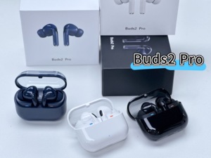Écouteurs sans fil <span class=keywords><strong>Buds2</strong></span> <span class=keywords><strong>Pro</strong></span> avec suppression du bruit, écouteurs Bluetooth multicolores pour le sport et la musique - Product Image 3