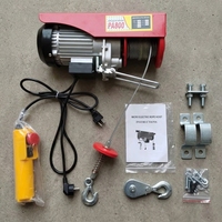 Meilleure Vente : Mini Treuil Électrique à Câble de 500 kg avec Télécommande pour Levage en Atelier Domestique