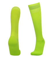 Chaussettes de football de performance Chaussettes de sport colorées Chaussettes d'entraînement à tube mi-haut Chaussettes personnalisées pour ballon de football