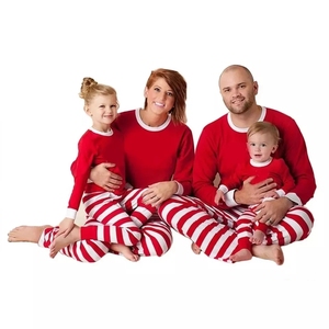 Plain family pyjamas wholesale Clearance