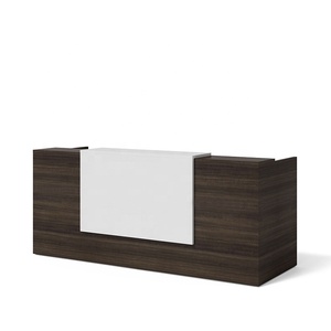Mostrador de hotel mostradores de recepción muebles de oficina comercial salón de recepción salón de belleza vestíbulo recepción mesa de recepción - Product Image 5