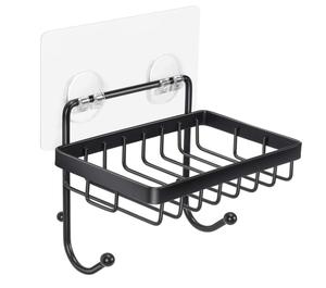 <span class=keywords><strong>Portasapone</strong></span> Durevole con Ganci <span class=keywords><strong>per</strong></span> Spugna, Montaggio a Parete <span class=keywords><strong>per</strong></span> Bagno e Cucina, <span class=keywords><strong>Senza</strong></span> Foratura, Antiruggine, in Acciaio Inossidabile - Product Image 1