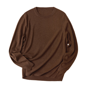 Suéter Feminino de Inverno em Cashmere 100% Puro, Tricô com Gola Redonda - Product Image 5