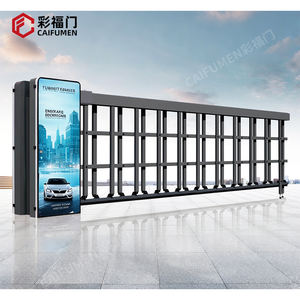 Barriera a braccio ribaltabile elegante e robusta per il controllo accessi veicoli elettrici, barriera di sollevamento per parcheggi di comunità residenziali - Product Image 6