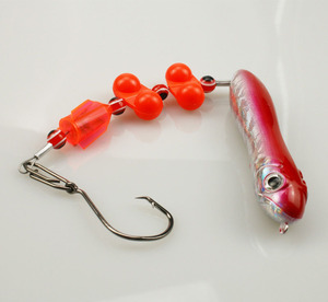 NOUVEAU Hot Catfish Fishing Pencil Spooks Rigs Hard Lure Bait 2 Rattle Steel Wire 6/0 7/0 8/0 Bn Circle Hooks Pond Lake River - Product Image 5