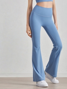 Pantalon de <span class=keywords><strong>yoga</strong></span> taille haute à haute élasticité, amincissant et rehausseur de fessiers, coupe large, idéal pour le sport et le <span class=keywords><strong>yoga</strong></span> en extérieur. - Product Image 2
