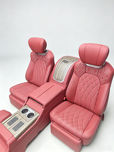 Asientos VIP Aero Power Captain de 4 Plazas para Toyota Land Cruiser LC300 LC200 <span class=keywords><strong>SkyFly</strong></span> 1.0, de Cuero PU, Ventilados, Calefactados y con Masaje Reclinable - Product Image 2