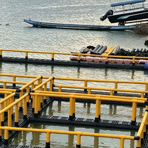 Équipement d'aquaculture : Cages flottantes pour l'élevage et l'éclosion des poissons à vendre, epuisette Pour Poisson, jaring Sangka Ikan - Product Image 1