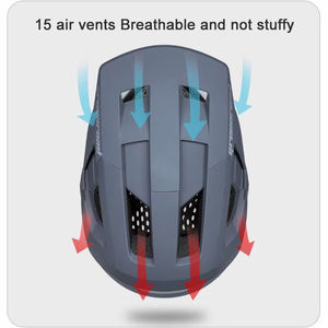 Casque intégral pour adultes X6 mis à jour, casques de descente tout-terrain pour VTT et motocross, nouvelle sortie - Product Image 3