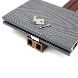 Revêtement de sol en composite WPC écologique, revêtement de sol en PVC imitation bois, revêtement de sol solide gaufré, revêtement de sol creux 3D, terrasse en WPC pour la décoration extérieure de la <span class=keywords><strong>maison</strong></span> - Product Image 4