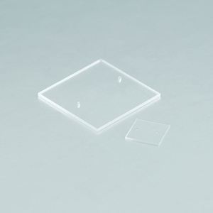 Fenêtre infrarouge de Windows BaF2 forée rectangulaire de fluorure optique poli haut transparent de baryum - Product Image 4