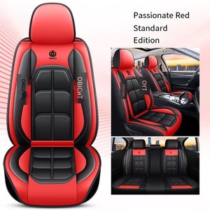 Coprisedile auto in pelle PU protezione di lusso 5 posti Deluxe cuscino personalizzabile tessuto in PVC <span class=keywords><strong>Toyota</strong></span> <span class=keywords><strong>Corolla</strong></span> Set completo interno auto - Product Image 3