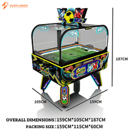 Machine de football de table Kung Fu de haute qualité, à monnayeur, avec système de points, pour centre commercial