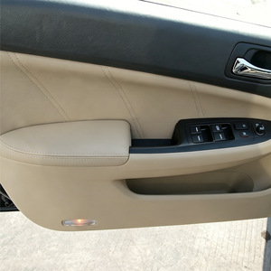 Honda Accord 7th Gen <b>Door</b> Panel Leather Cover True Microfiber Interior <b>Trim</b> Kit 2003-2007 - Product Image 2