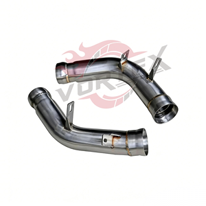 Vortex downpipe ประสิทธิภาพสูงสำหรับ Mercedes Benz M178 E63 W213/E63 AMG G63 AMG 2016 + 304กระจกสแตนเลสขัดเงาสูง - Product Image 3