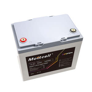 بطارية ليثيوم للتخييم RV للتخزين الخارجي بقدرة احتياطية V 50AH قدرة عالية على إنتاج دورات عميقة - Product Image 4