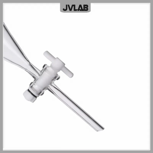 Vidro borossilicato Pear-Shaped Separando Funil Elegante e Durável Separação Funil - Product Image 4