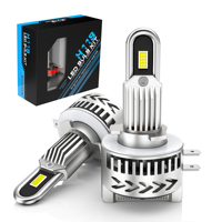 Nouvelle ampoule H11B 80W 8000LM 6500K, faisceau bas et haut, DC 12V, remplacement Plug and Play Canbus, phare LED pour voiture