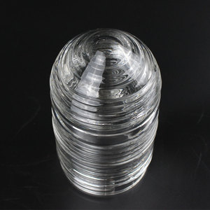 Rõ ràng Borosilicate Glass <span class=keywords><strong>Bullet</strong></span> Shape Tempered chống cháy nổ công nghiệp Đèn bóng râm - Product Image 6