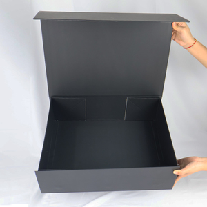 Biểu Tượng Tùy Chỉnh Rohs Chất Liệu Sang Trọng In Ấn Màu Sắc Kích Thước Lớn Các Tông Màu Đen Gấp Có Thể Gập Lại Từ Hộp Quà Tặng - Product Image 1