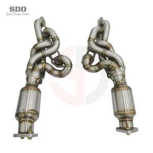 Colector <span class=keywords><strong>de</strong></span> <span class=keywords><strong>escape</strong></span> <span class=keywords><strong>de</strong></span> acero inoxidable SDO para Lexus ISF IS F 5.0 2007-2014, kit <span class=keywords><strong>de</strong></span> tubos largos <span class=keywords><strong>de</strong></span> alto rendimiento con soldadura TIG - Product Image 2