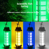 Lampe LED sous-marine à haute efficacité 120W pour attirer les poissons, 12V, étanche IP68, lampe de pêche nocturne