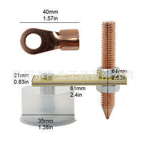 เครื่องมือยึดจับแบบแม่เหล็กเดี่ยว แข็งแรง สำหรับซ่อมมอเตอร์เชื่อมโลหะ ABS พร้อมขายึดแม่เหล็กไฟฟ้า - Product Image 3