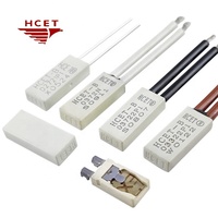 Protector de interruptor de Control de temperatura de reinicio Manual, funciona con pilas de plástico para tetera caliente, manta eléctrica para coche y hogar