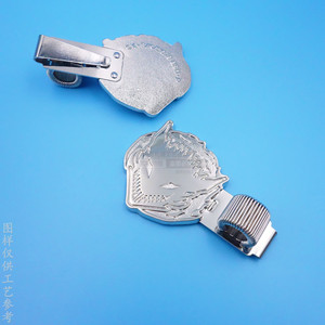Metal Pen <b>Clip</b> 45mm <b>Spring</b> Loaded Stationery Accessory Cartoon Anime Ip Customization - Product Image 3